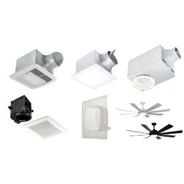Bathroom Fans, Vapour Boots, Accessories