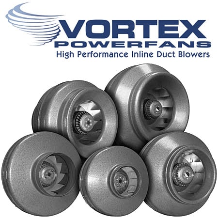 Vortex Power Fans - Inline Duct Blowers